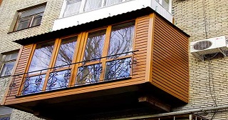 Внешняя отделка балкона Сокол цена от 1054 руб. м/2.